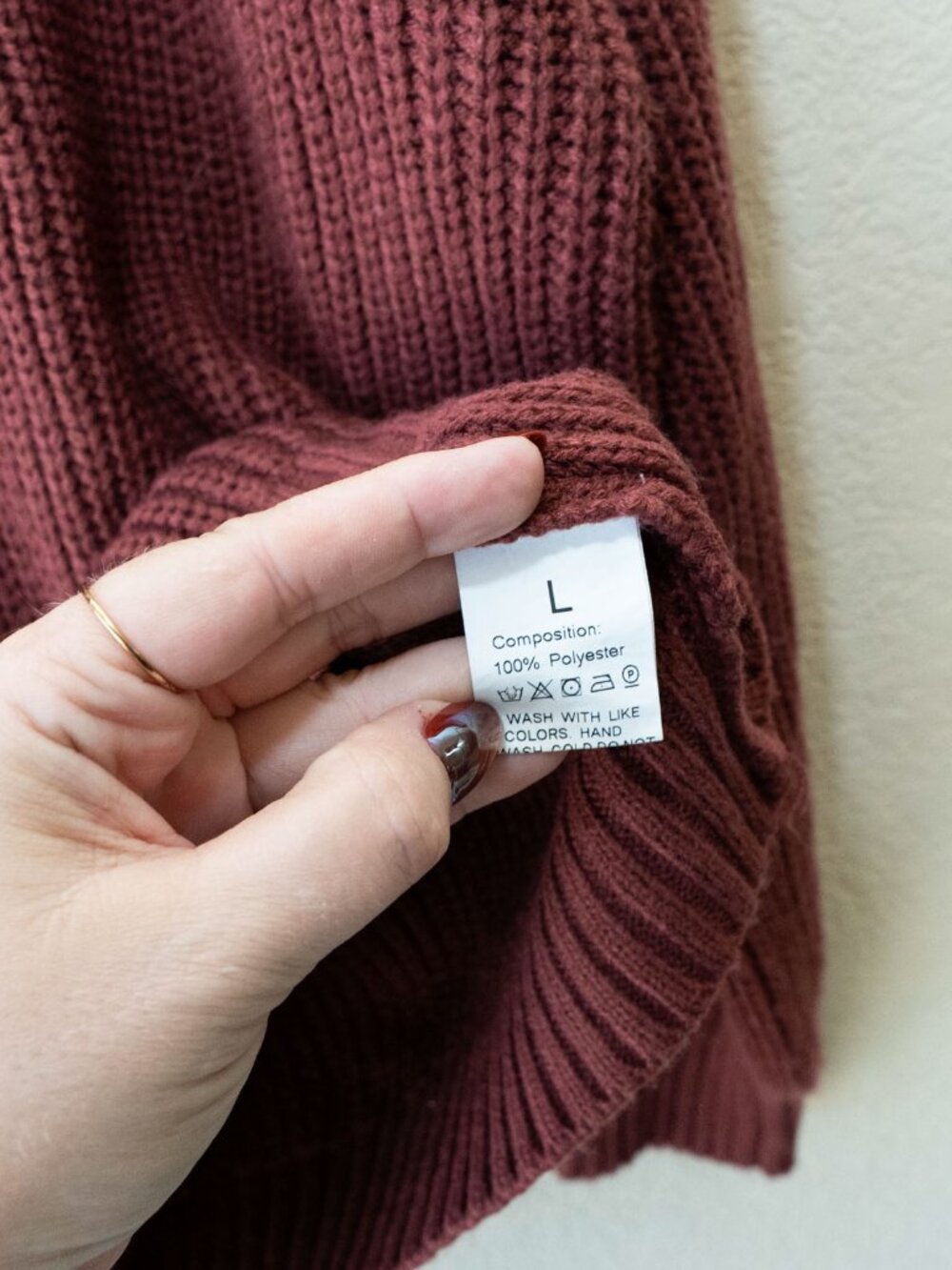 Trends Boutique On Main Sweater Womens L Brown Thanksgiving Embroidered Knit - Picture 9 of 14